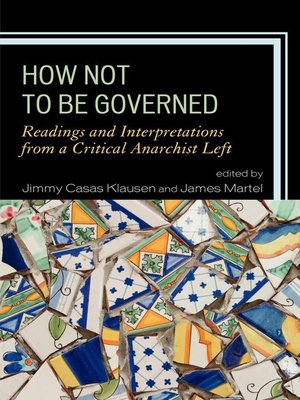 cover image of How Not to Be Governed